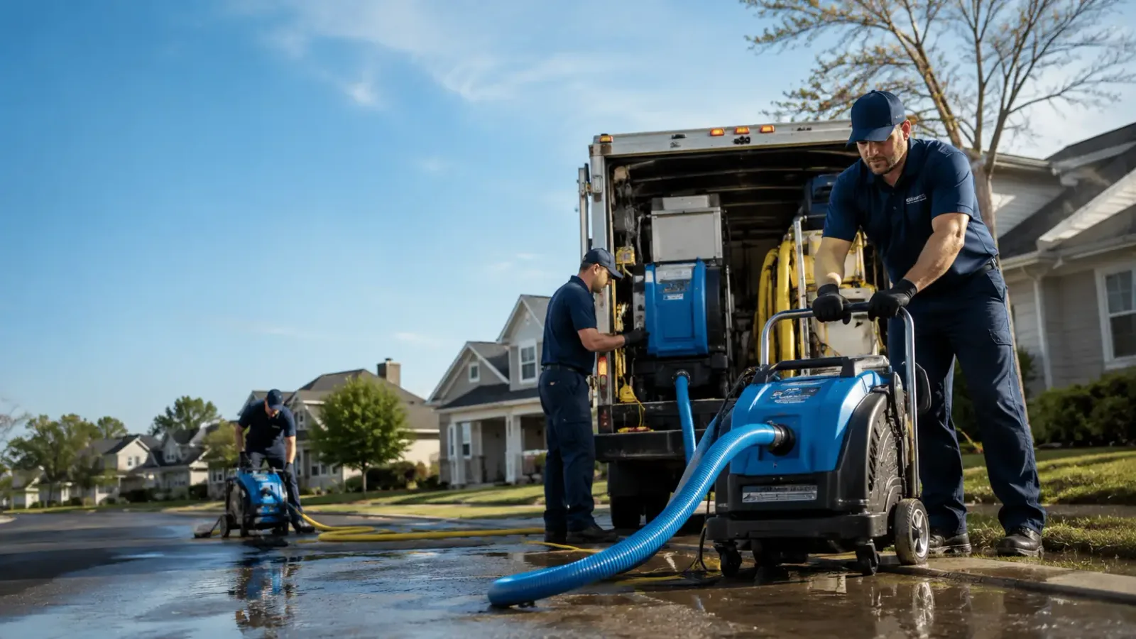 Flood Damage Cleanup in East Bank, WV